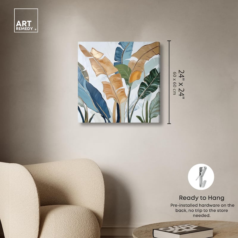 Paradise Fronds I Canvas by Art Remedy, Gallery Wrapped