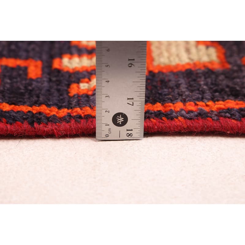 ECARPETGALLERY Hand-knotted Konya Anatolian Dark Navy Wool Rug - 4'0 x 7'8