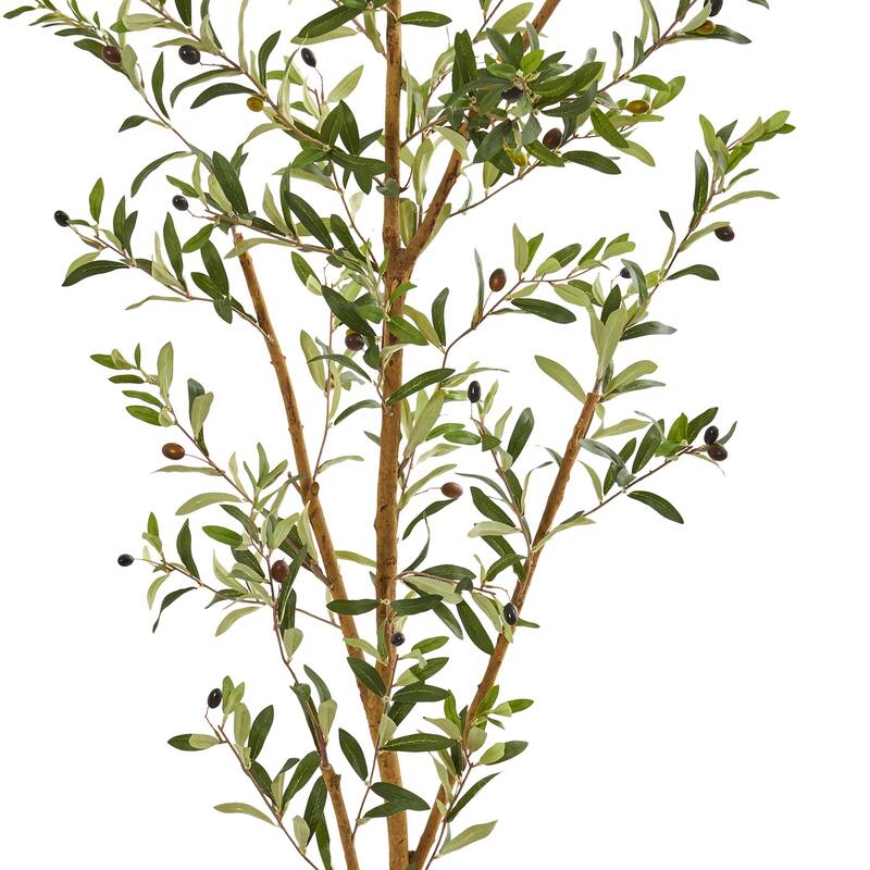 Artificial Olive Tree 82In - Indoor Outdoor Greenery Decor