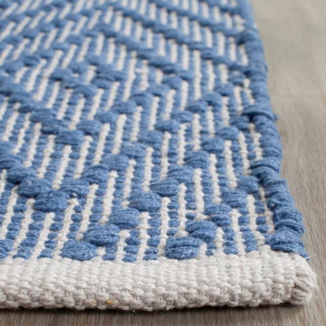 SAFAVIEH Handmade Flatweave Montauk Shkurte Cotton Rug