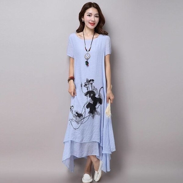 plus size vintage summer dresses