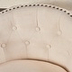 preview thumbnail 3 of 14, Ogden Beige Swivel Bar Stools (Set of 2) by Christopher Knight Home