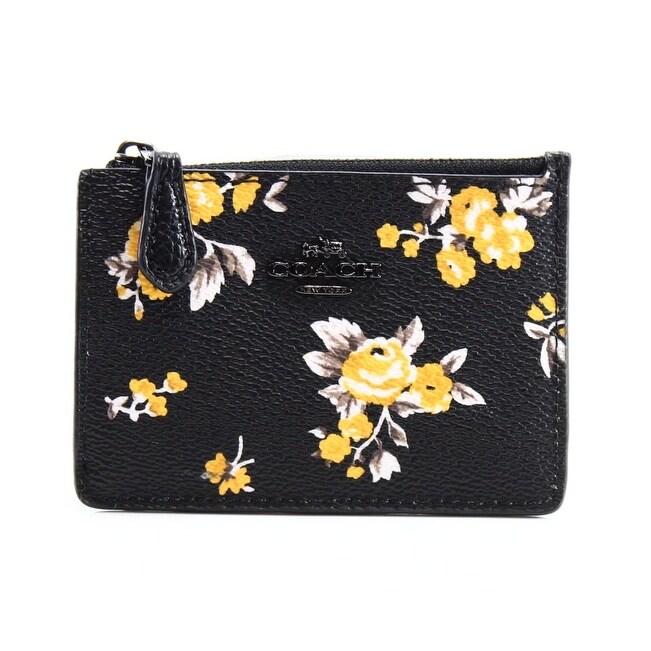 coach yellow flower purse