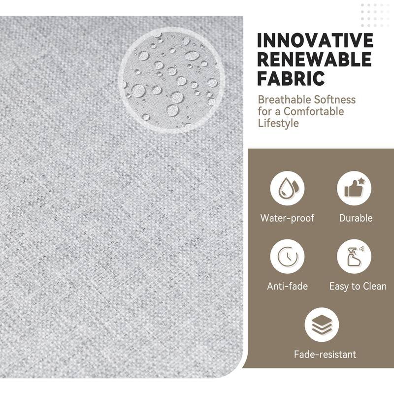 Outdoor All-Weather Aluminum Half Moon Curved Sofa Rattan Sectional Sofa Deep Seating Patio Outdoor Conversation Sets