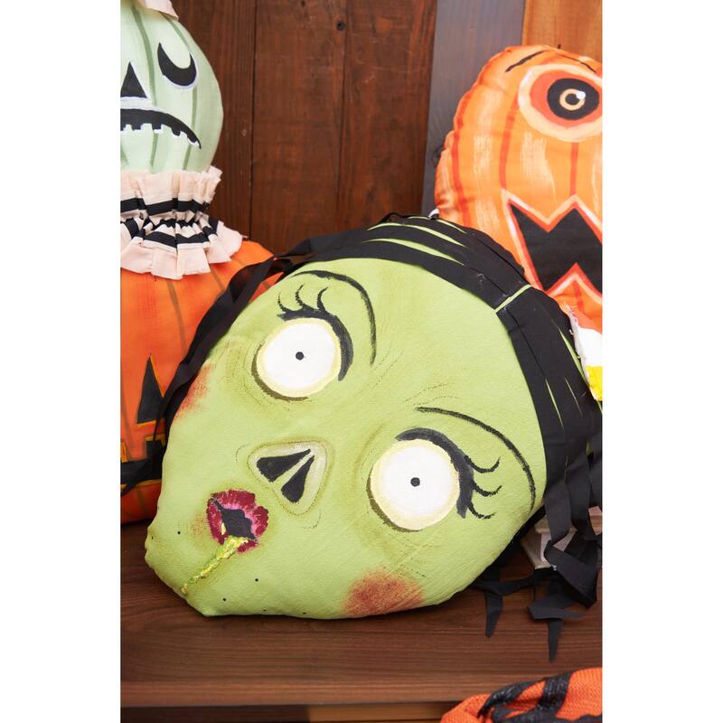 Zombina Zombinaland Halloween Decorative Soft Figurine Pillow