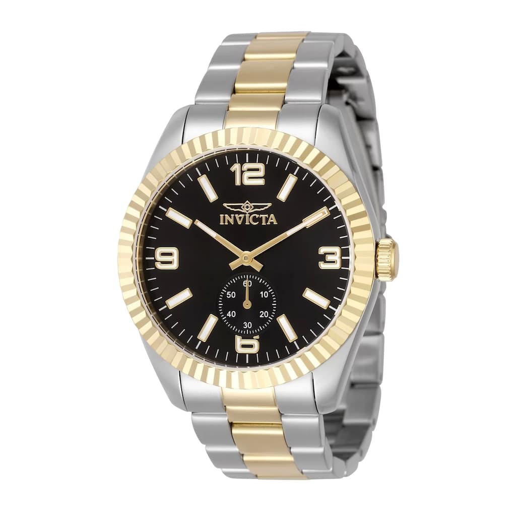 Invicta Men's 49384 Specialty Quartz Multifunction Black Dial Watch