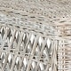 preview thumbnail 3 of 4, SAFAVIEH Shila White Washed Rattan Table - 31.5" x 31.5" x 17.6"