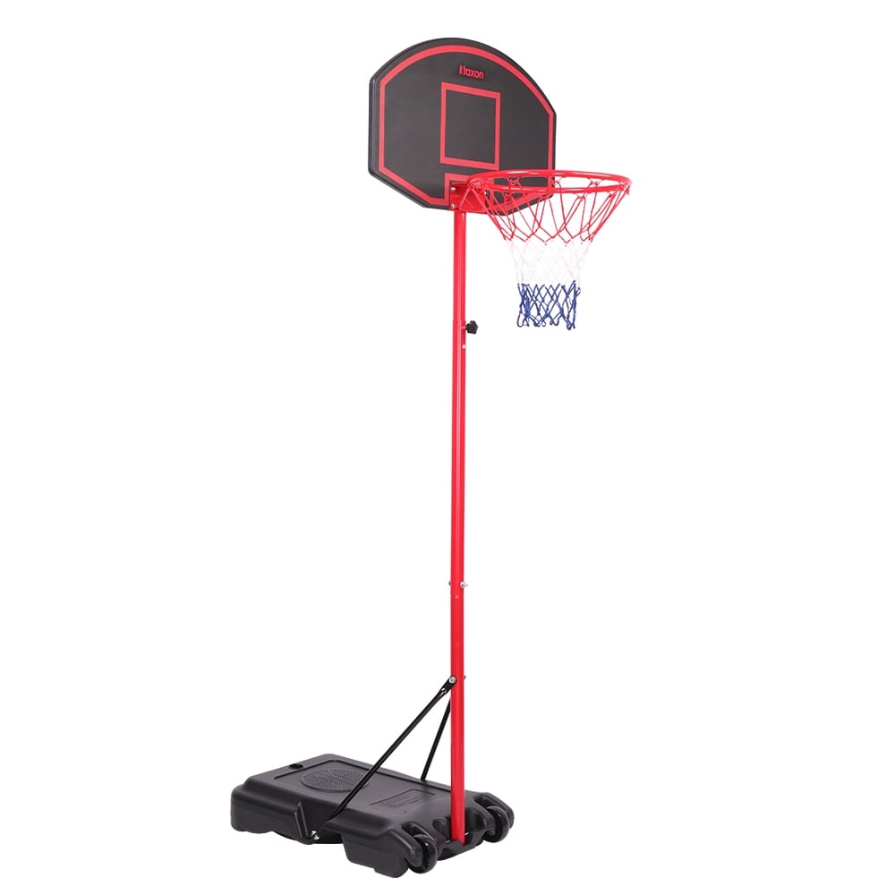 BEE-BALL Pro Bound ZY-015 Full NBA Size 10ft Adjustable Basketball hoop and  stand, Outdoor Basketball Backboard and Basketball Net Hoop for  Adults/Kids