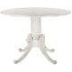 preview thumbnail 10 of 10, SAFAVIEH Forest Antique White Round Drop Leaf Dining Table - 43.3' x 43.3' x 30.7'