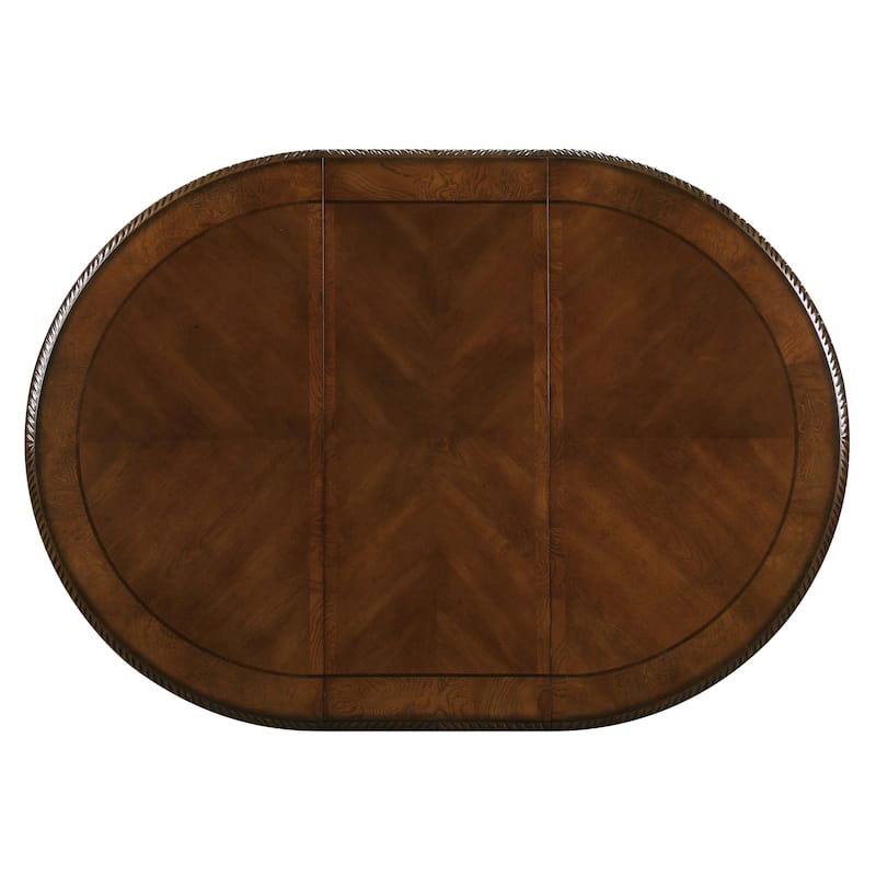 Eliza Cherry Dining Table with Removable Leaf