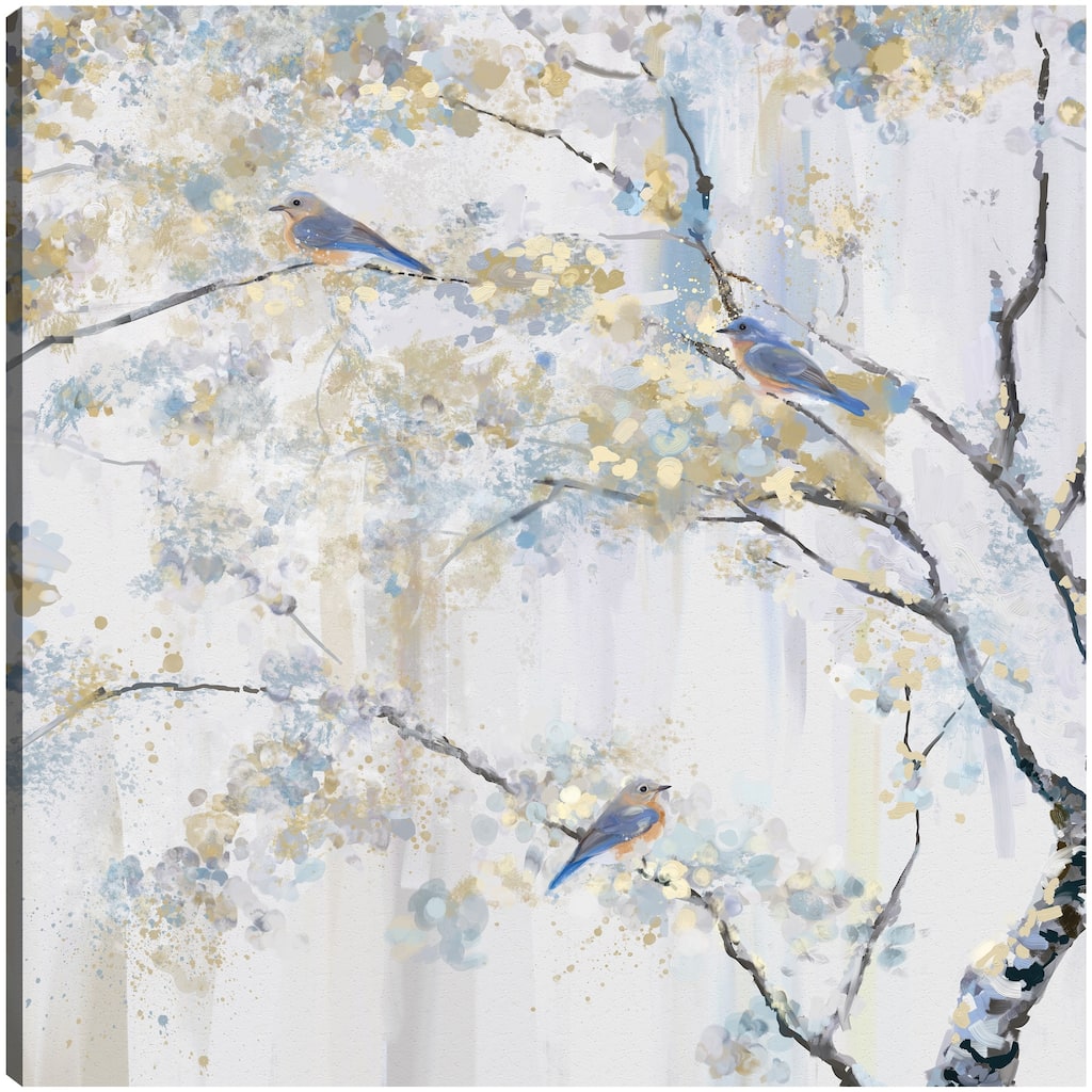 Perched By Studio Arts Canvas Art Print