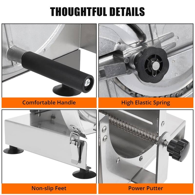 Commercial Vegetable Slicer Manual Potato Tomato Slicing Machine Onion