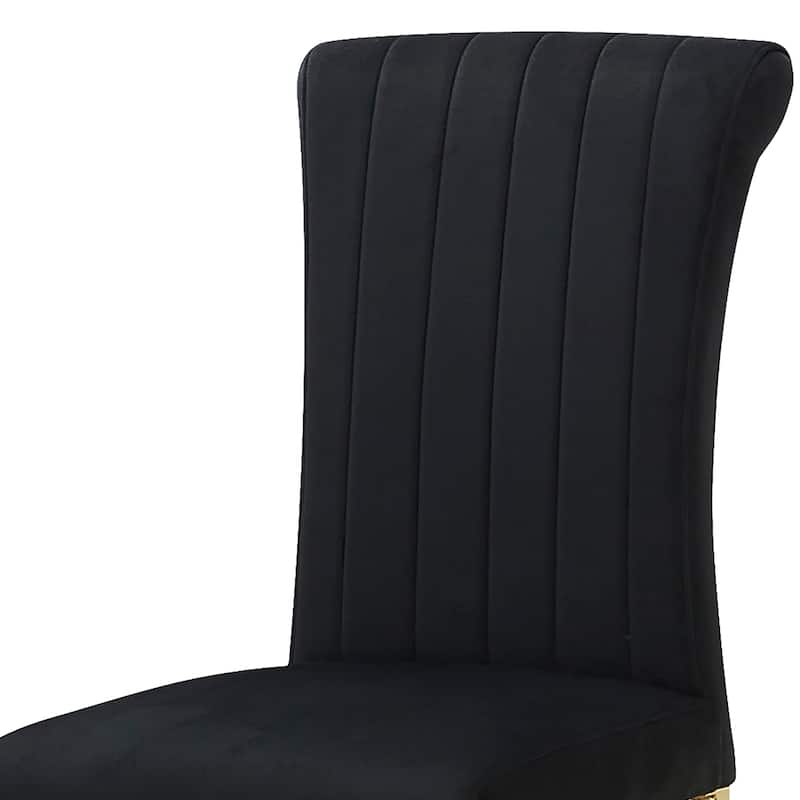 Furniture of America Carra Modern 5-Piece Stainless Steel Dining Table Set