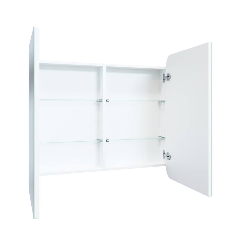 Glass Warehouse MC2-SQ-36X32 Erzi 36" x 32" Frameless Double Door