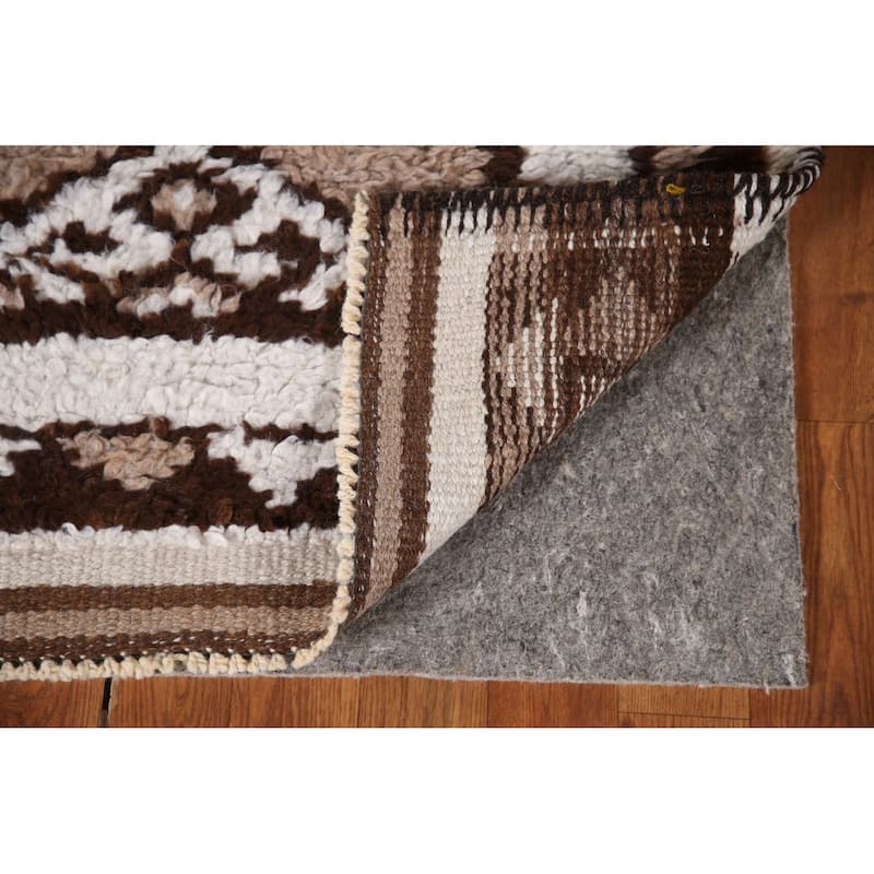 Natural Dye Tribal Anatolian Turkish Runner Rug Handmade Wool Carpet - 2'9"x 11'5"