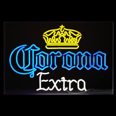 Licensed Corona Extra Acrylic LED Wall Decor Sign - 24" x 16" - 24" x 16"