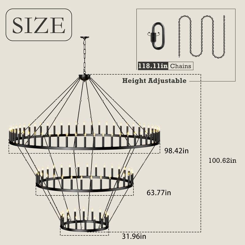 Extra Large Wagon Wheel Chandelier High Ceiling Farmhouse Chandeliers