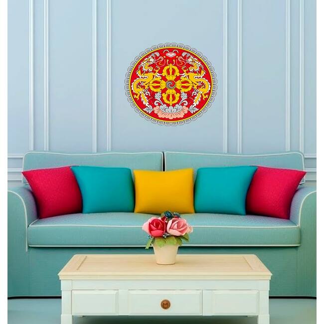 Beautiful Mandala Wall Decal, Beautiful Mandala Wall sticker, Beautiful