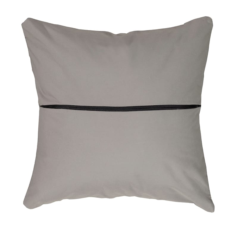 Liora Manne Frontporch Shell Toss Indoor/Outdoor Pillow Aqua 18" Square