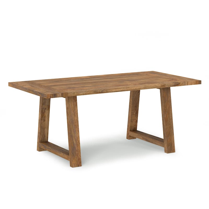 WyndenHall Aeris 72x36 inch Rectangle Modern Farmhouse Dining Table - 72 inches wide