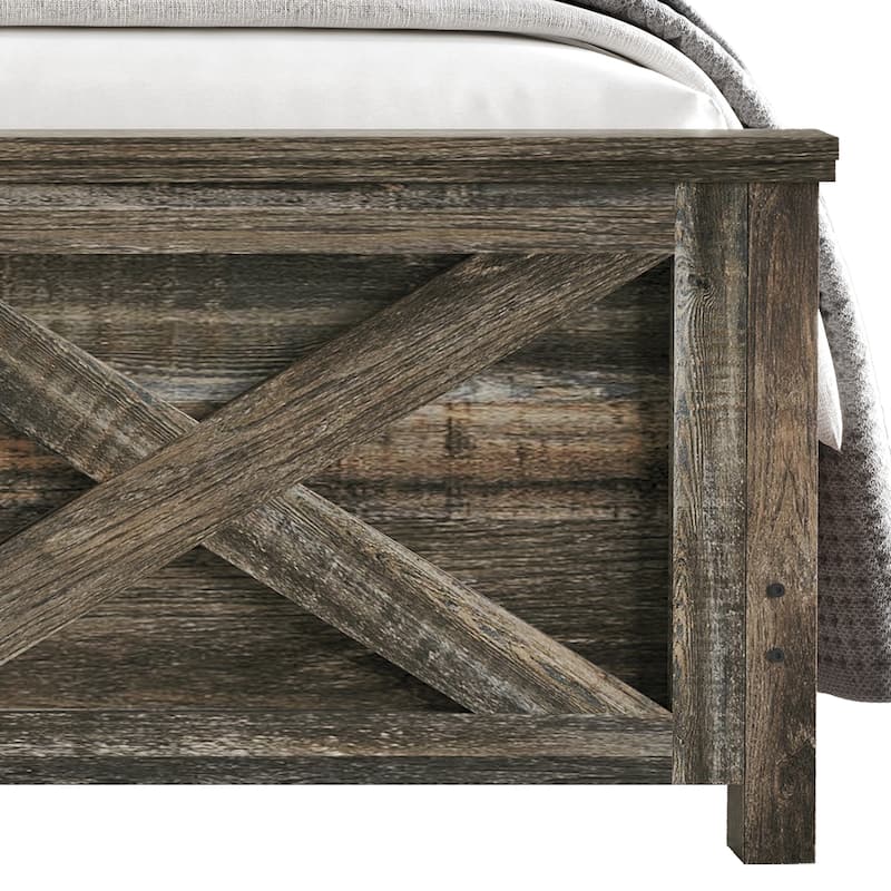 Clayfell Charboneau Panel Bed