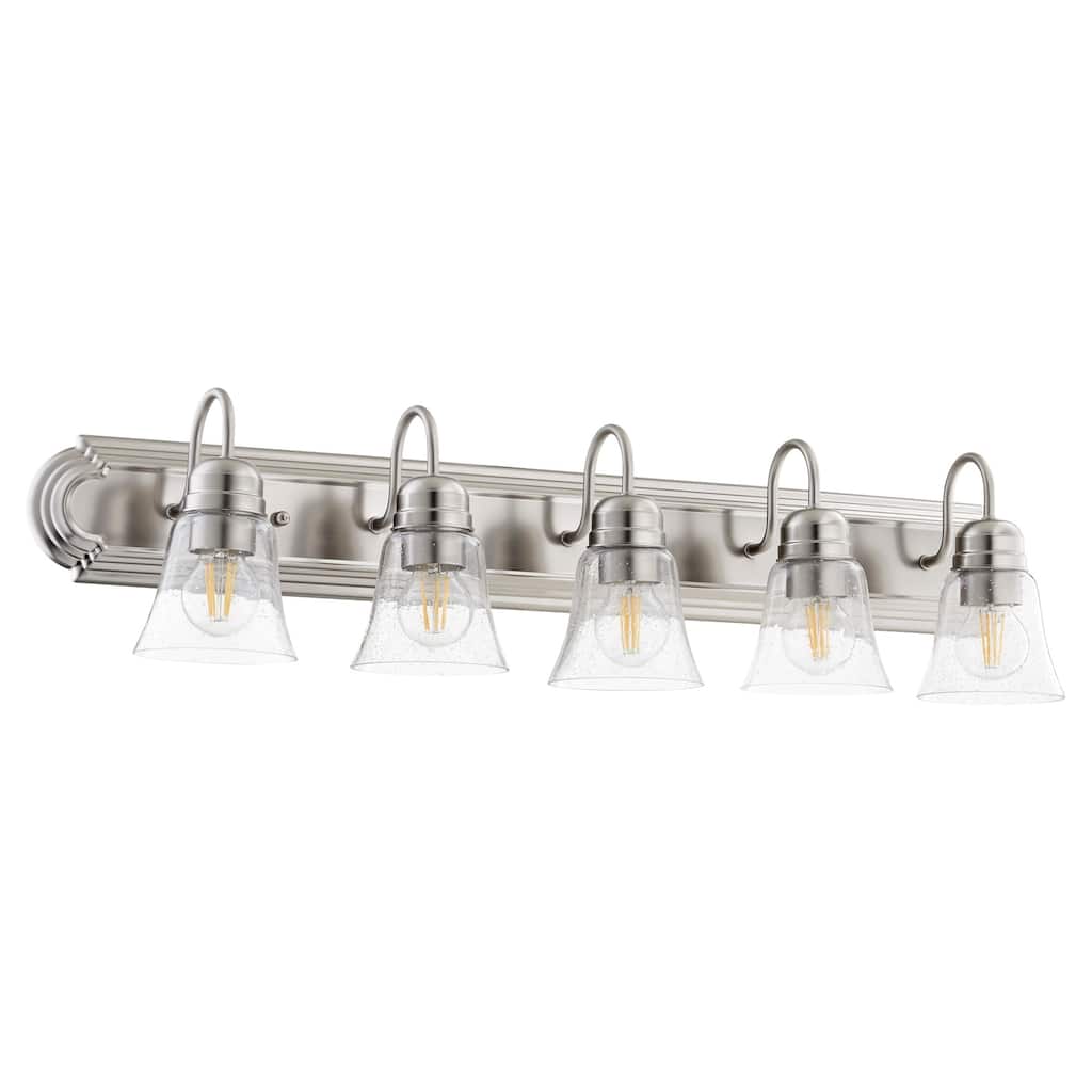 Quorum International 5 Light 36" Wide Bathroom Vanity Light