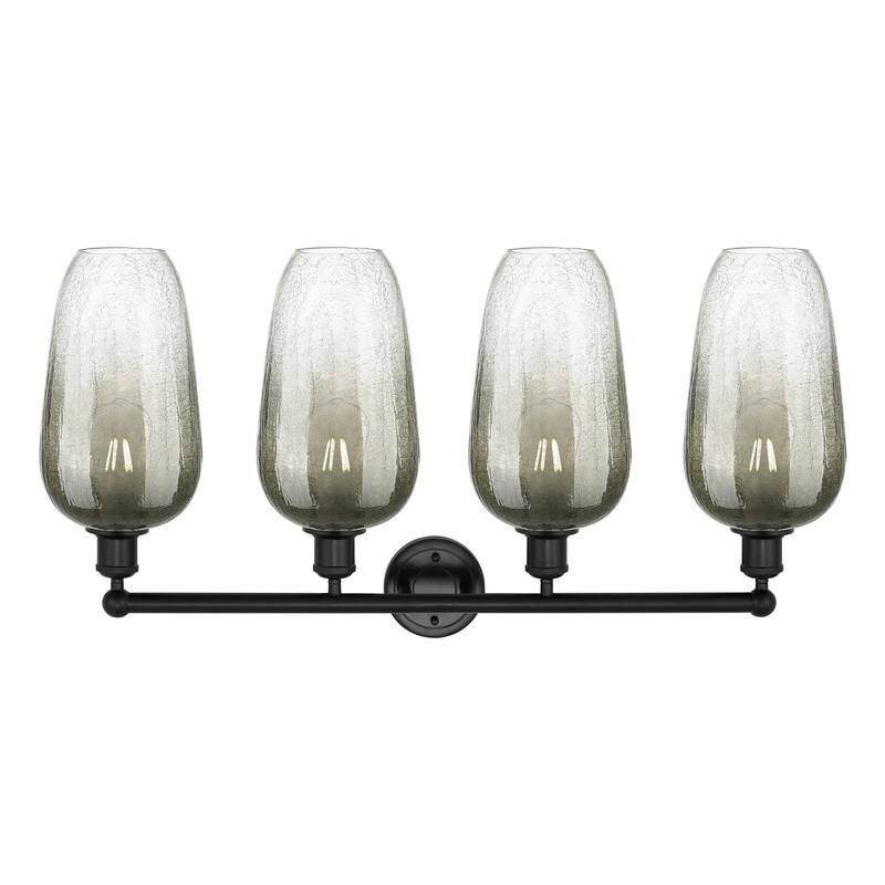 Innovations Lighting Endless Possibilities Edison - Brookhaven Flute - 4 Light 34" Bath Vanity Light