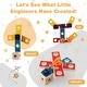 preview thumbnail 7 of 8, Wooden Pretend Play Workbench Set with Blackboard for Toddlers Ages 3 Plus - 21" x 12" x 29.5"-32" (L x W x H)