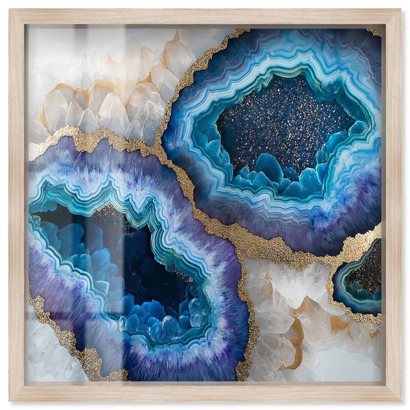 Beryl Brood II Shadowbox by Art Remedy - Natural - 24" x 24"