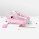 Sunny Health & Fitness Pink Under Desk Elliptical Machine - Bed Bath ...