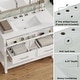 preview thumbnail 10 of 56, Christopher Knight Home - Eric 36" Bathroom Vanity with Ceramic Sink
