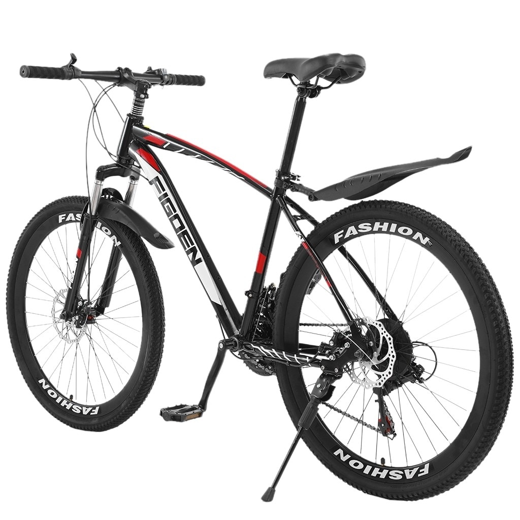 26 Inch Mountain Bike With 21 Speed Dual Disc Brakes