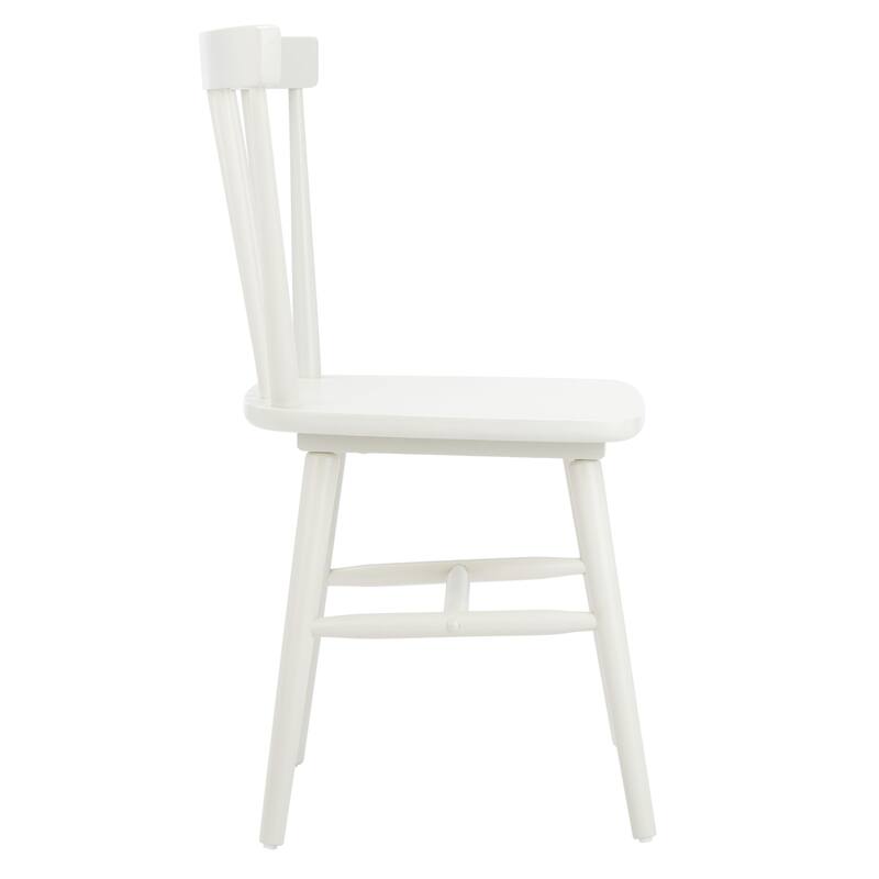 SAFAVIEH Signa Spindle Farmhouse Dining Chair (Set of 2) - 20" W x 20" D x 33" H - 20"W x 20"D x 33"H