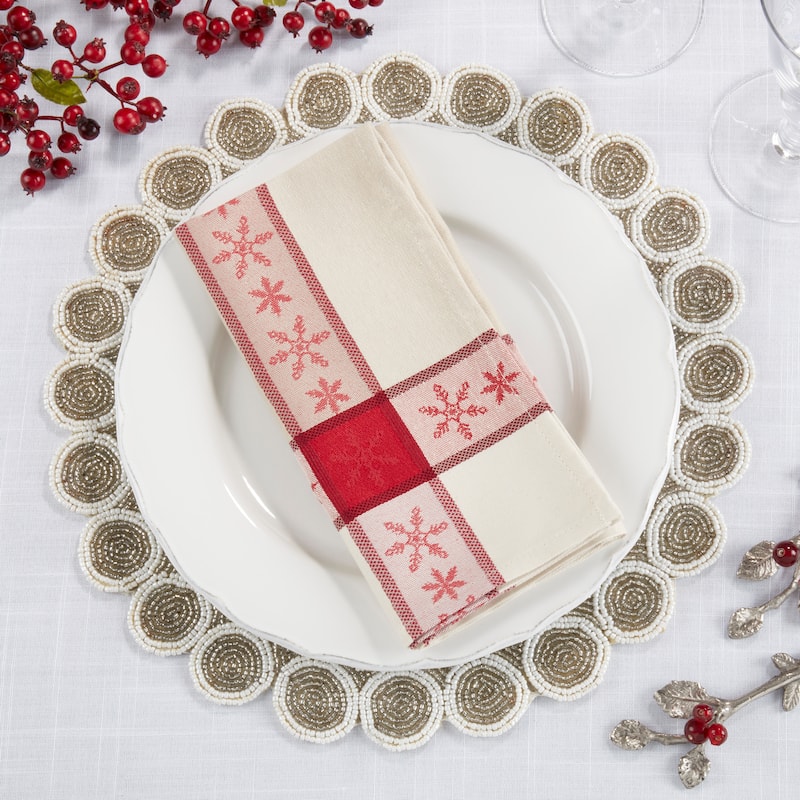 Woven Wonder Jacquard Napkin (Set of 4)