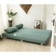 preview thumbnail 24 of 24, Jaxx Avida Daybed Fold-Out Sleeper Chaise with Premium Memory Foam Queen-Size Mattress & Pillows-Premium Boucle, Made in the USA