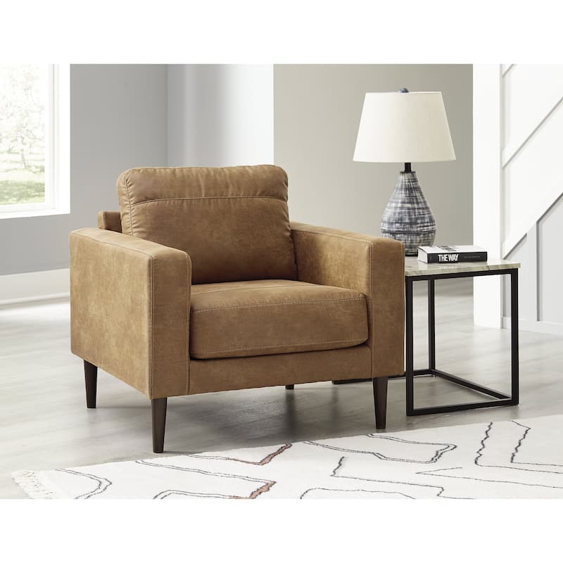 Signature Design by Ashley Telora Brown 2-Piece Upholstery Package - 36" W x 35" D x 35" H