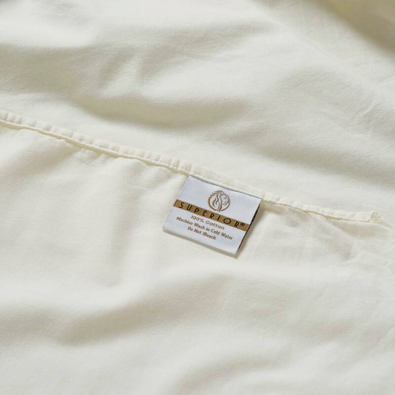 Superior Carmen 100% Cotton Relaxed Wash Bed Sheet Set