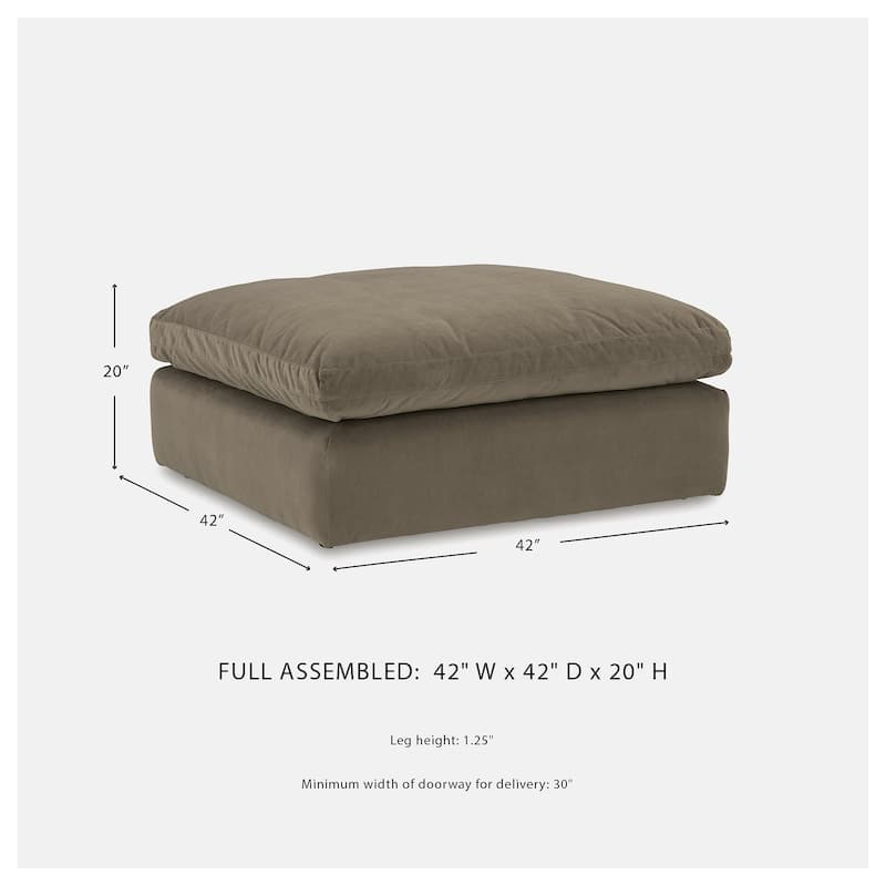 Signature Design by Ashley Sophie Cocoa Oversized Accent Ottoman