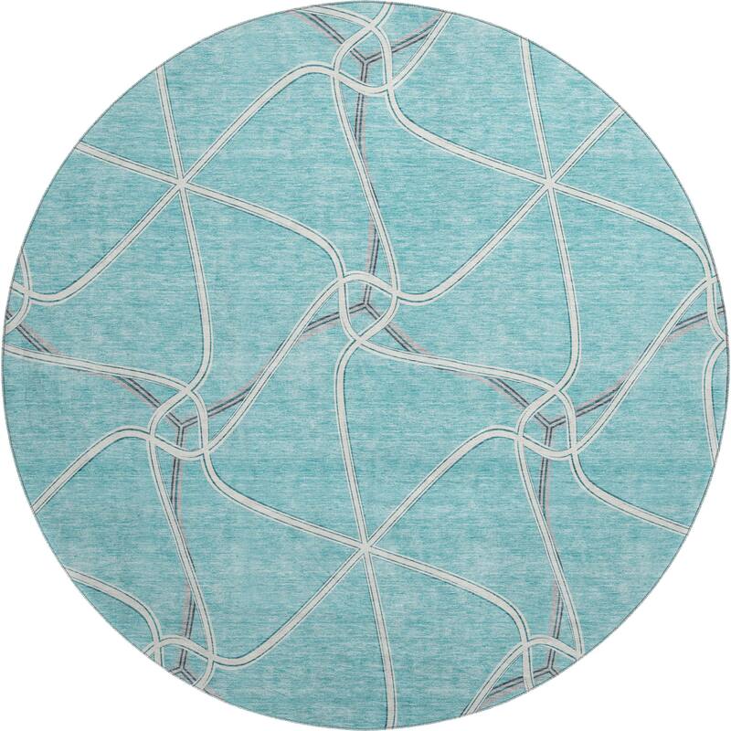 Premium Washable Super Soft Contemporary Geo Mayfield Rug