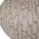 preview thumbnail 3 of 1, Ribbed Terracotta Planter - 18" - Antique White Finish