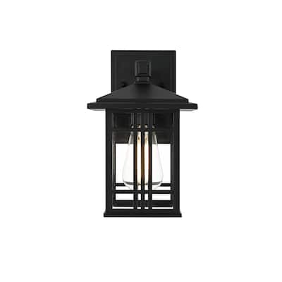 Jasper Outdoor Wall sconce in Black