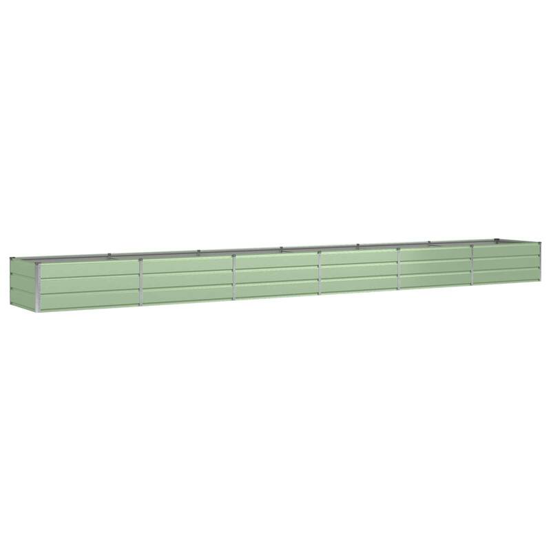vidaXL Planter in Steel - 62.99 x 31.50 x 17.72
