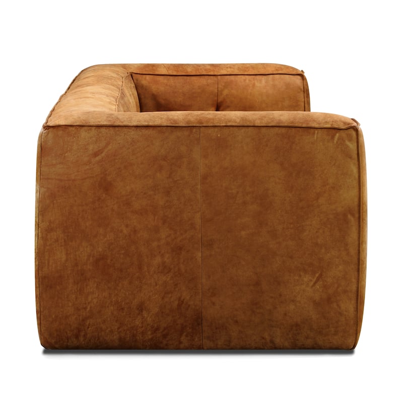 Poly & Bark Capa 92" Sofa - Full Grain Genuine Italian Leather
