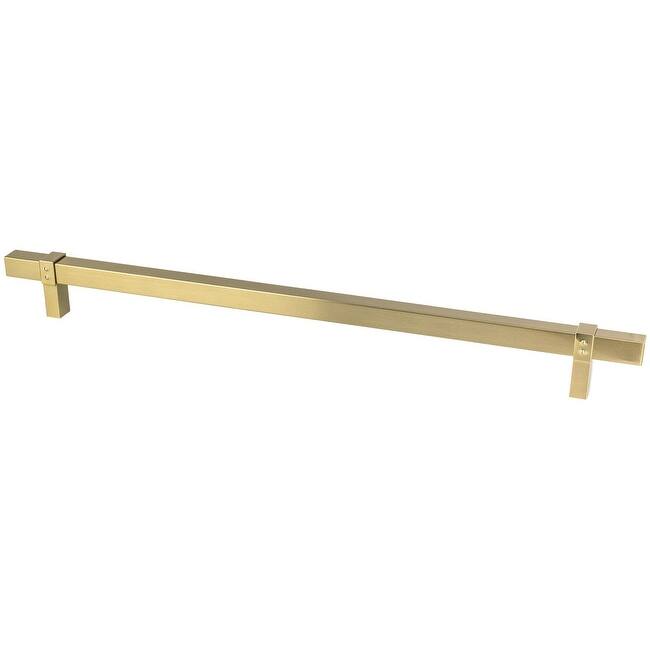 Berenson BN-RIVET-REBEL-APPLC-18 Rivet Rebel 18" Center to Center - Modern Brushed Gold