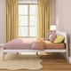 preview thumbnail 26 of 32, Mid-Century Modern Queen-Size Panel Bed