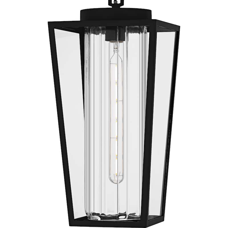 Jett 1-Light Matte Black Mini Pendant