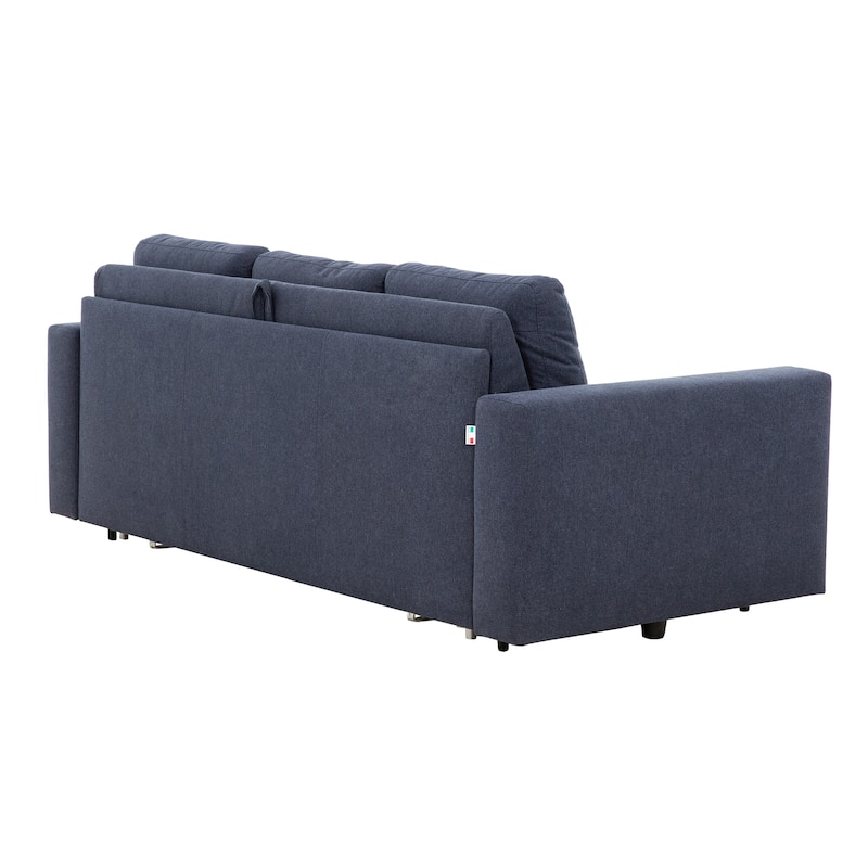 Stearns & Foster® Paolo 82 in. Queen Sleeper Sofa with 5in Memory Foam Mattress