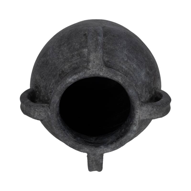 Sagebrook Home Multi Handle Jug, Black/White