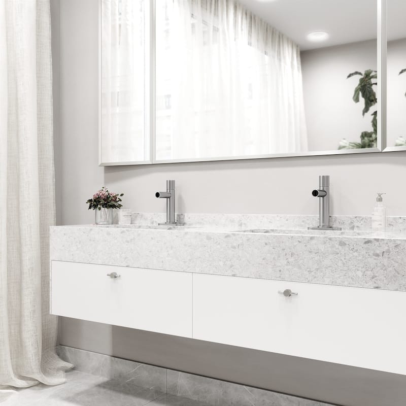 VIGO Ashford 8" H Single Handle Single Hole Bathroom Faucet