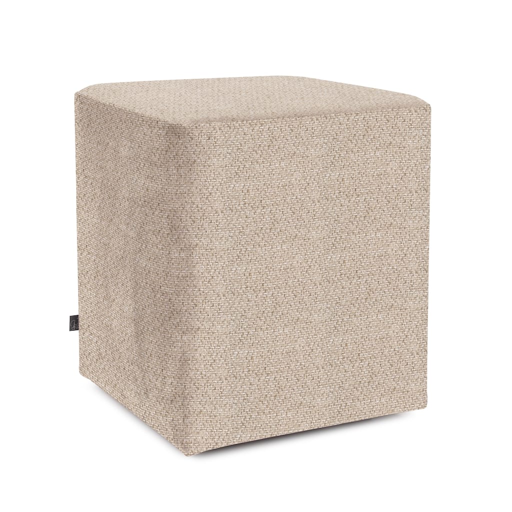 Allan Andrews 20" Universal Square Cube Ottoman with Cover, Panama Collection
